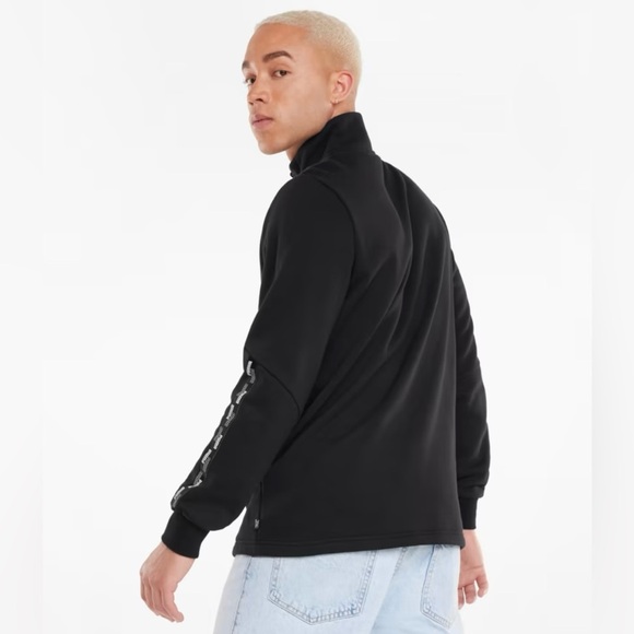 *NEW* PUMA Black Half-Zip Sweatshirt - Picture 8 of 9